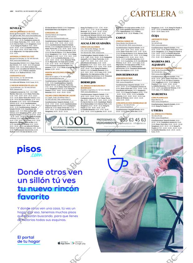 ABC SEVILLA 26-03-2024 página 65