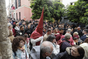 Semana Santa. Miércoles Santo. Hermandad de la Lanzada. Nazarenos