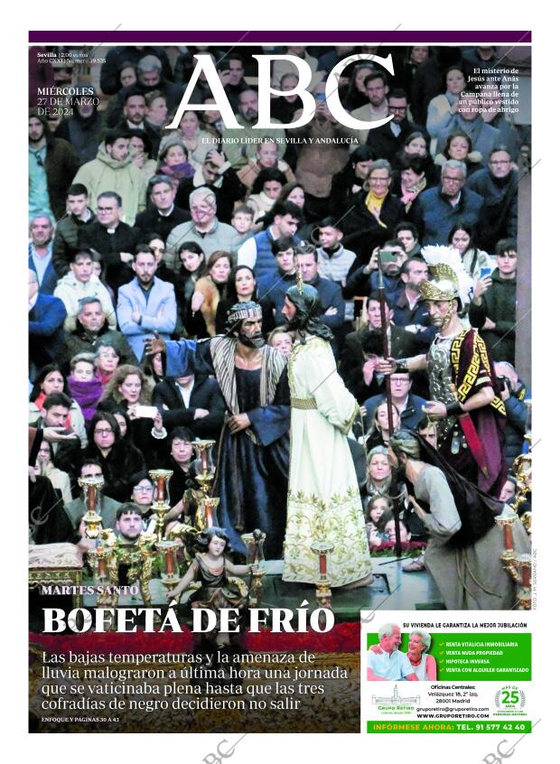 ABC SEVILLA 27-03-2024 página 1