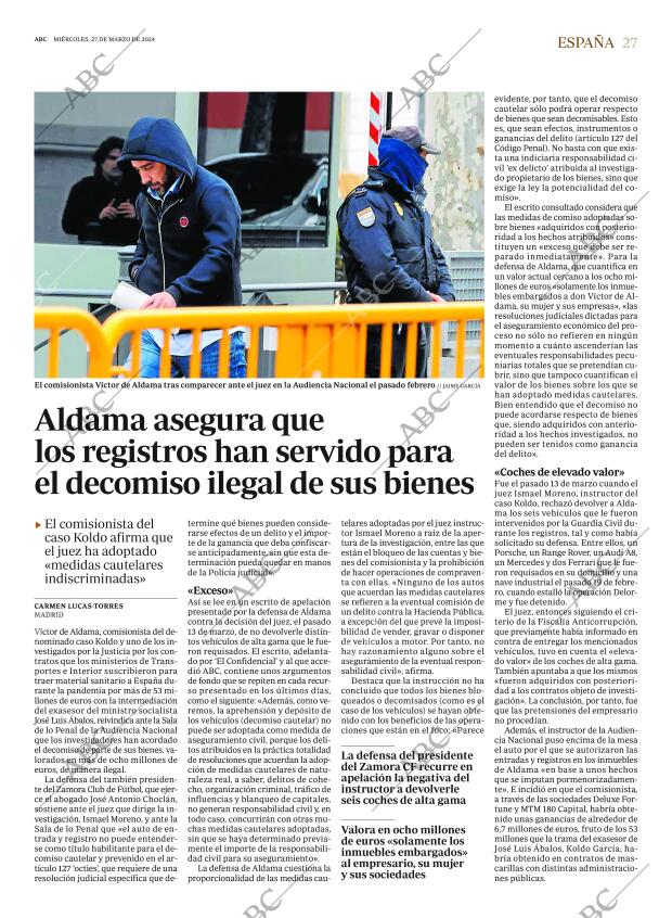 ABC SEVILLA 27-03-2024 página 27