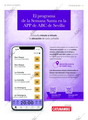 ABC SEVILLA 27-03-2024 página 43