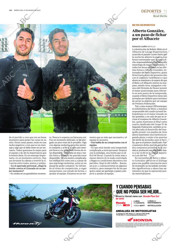 ABC SEVILLA 27-03-2024 página 71