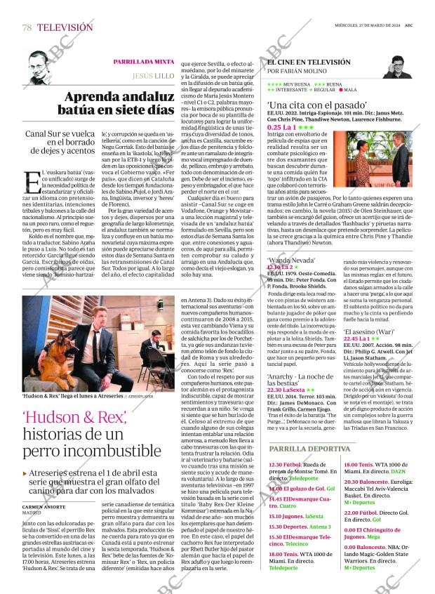 ABC SEVILLA 27-03-2024 página 78