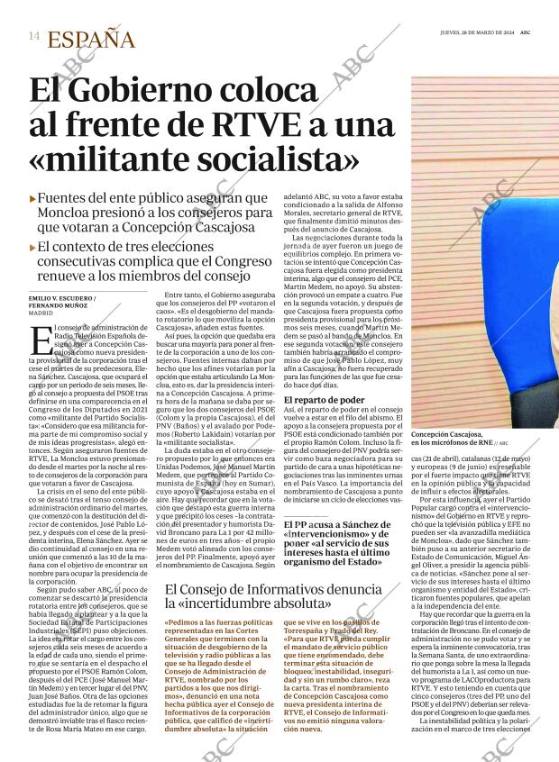 ABC MADRID 28-03-2024 página 14