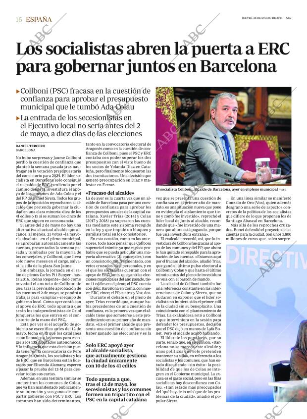 ABC MADRID 28-03-2024 página 16