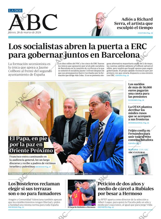 ABC MADRID 28-03-2024 página 2