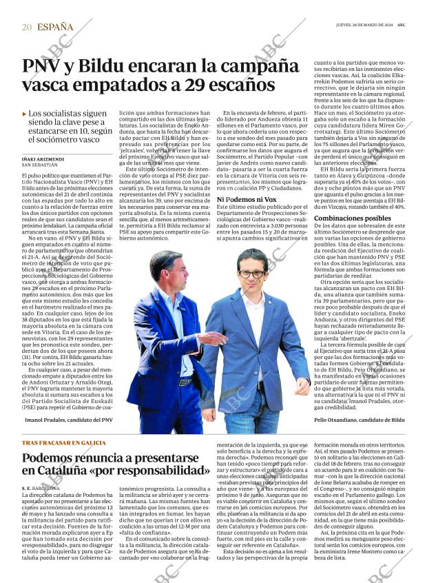 ABC MADRID 28-03-2024 página 20
