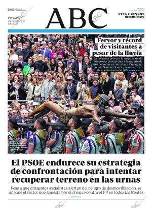 ABC MADRID 29-03-2024 página 1