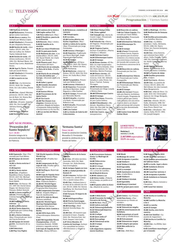 ABC MADRID 29-03-2024 página 62