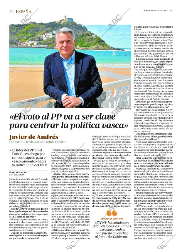 ABC MADRID 31-03-2024 página 20