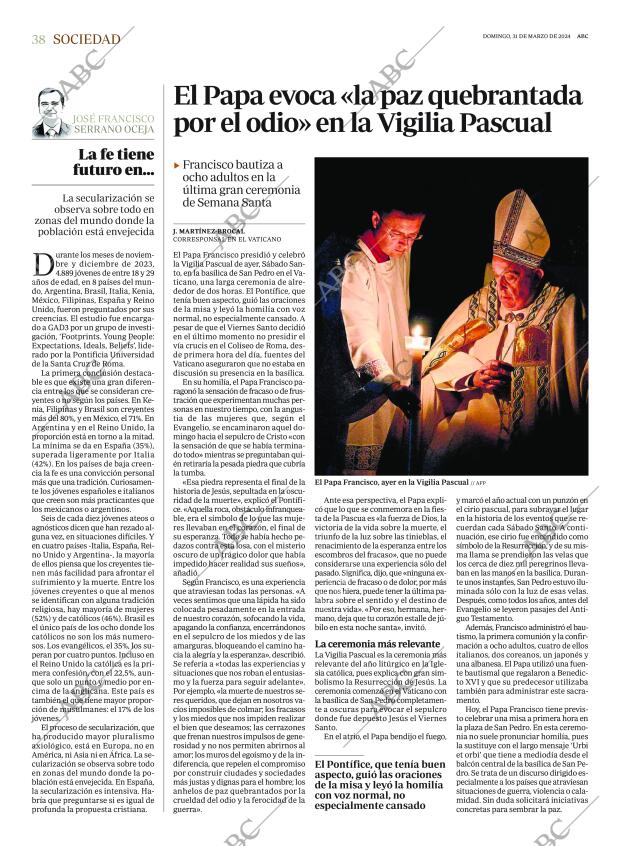 ABC MADRID 31-03-2024 página 38