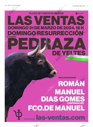 ABC MADRID 31-03-2024 página 43