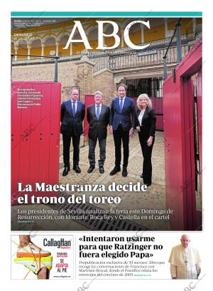 ABC SEVILLA 31-03-2024 página 1