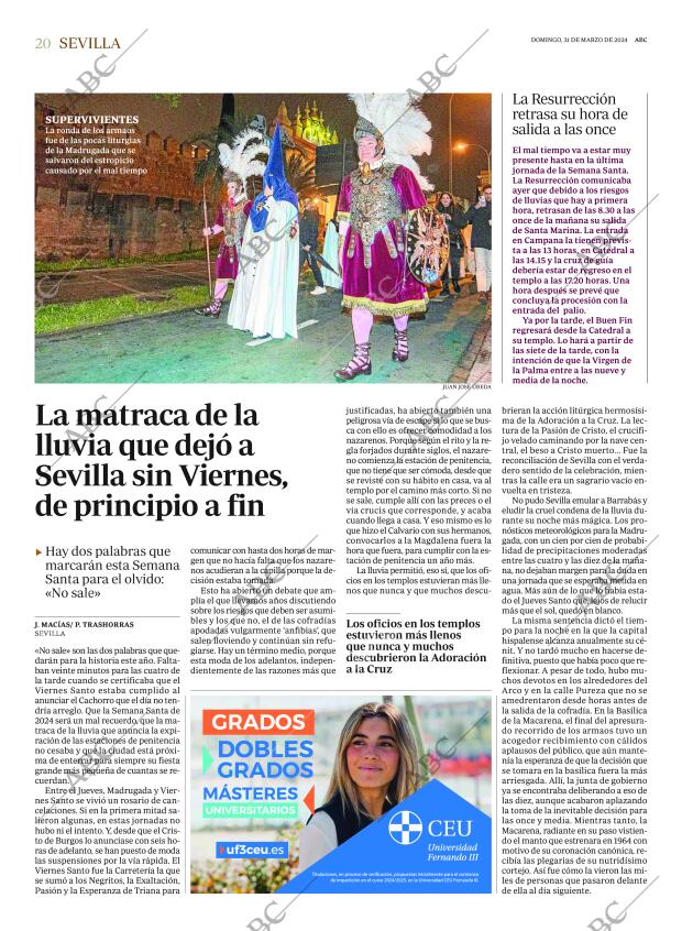 ABC SEVILLA 31-03-2024 página 20