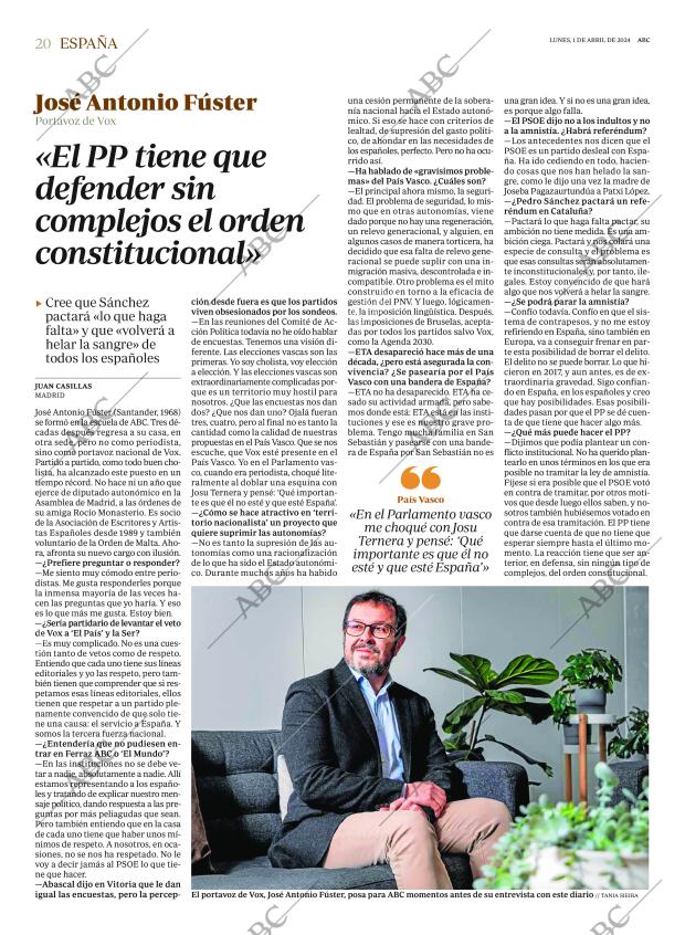 ABC MADRID 01-04-2024 página 20