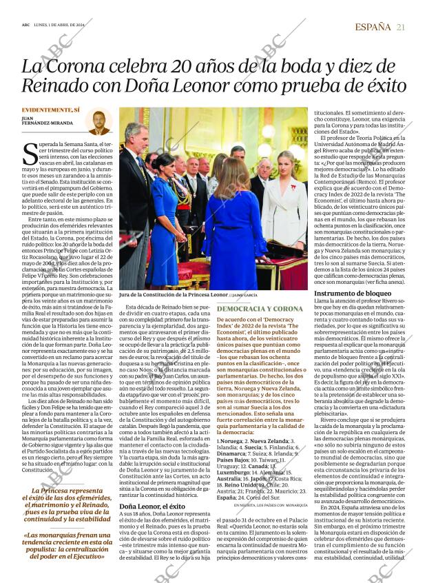 ABC MADRID 01-04-2024 página 21