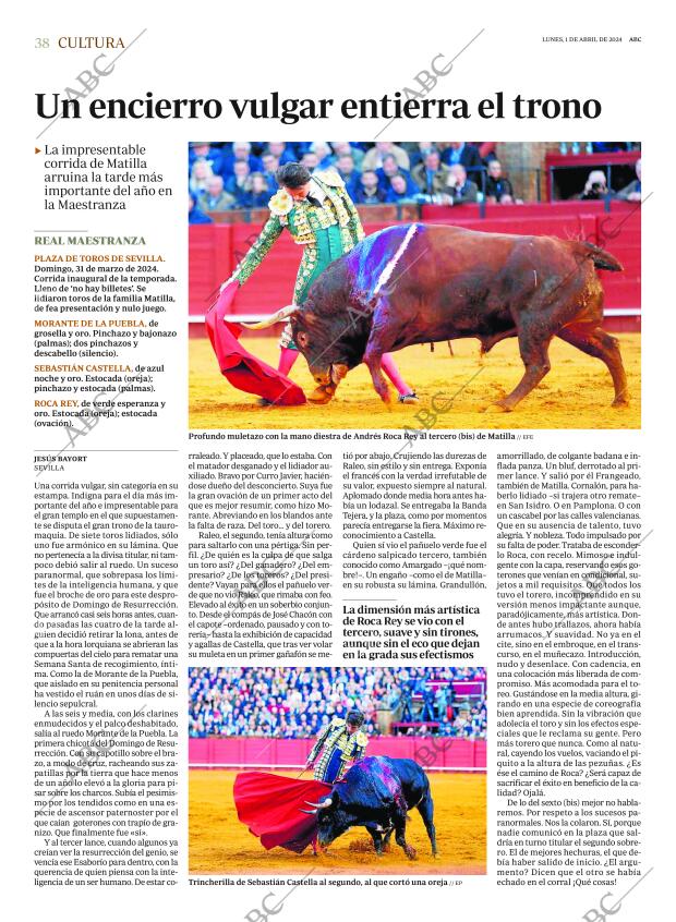 ABC MADRID 01-04-2024 página 38