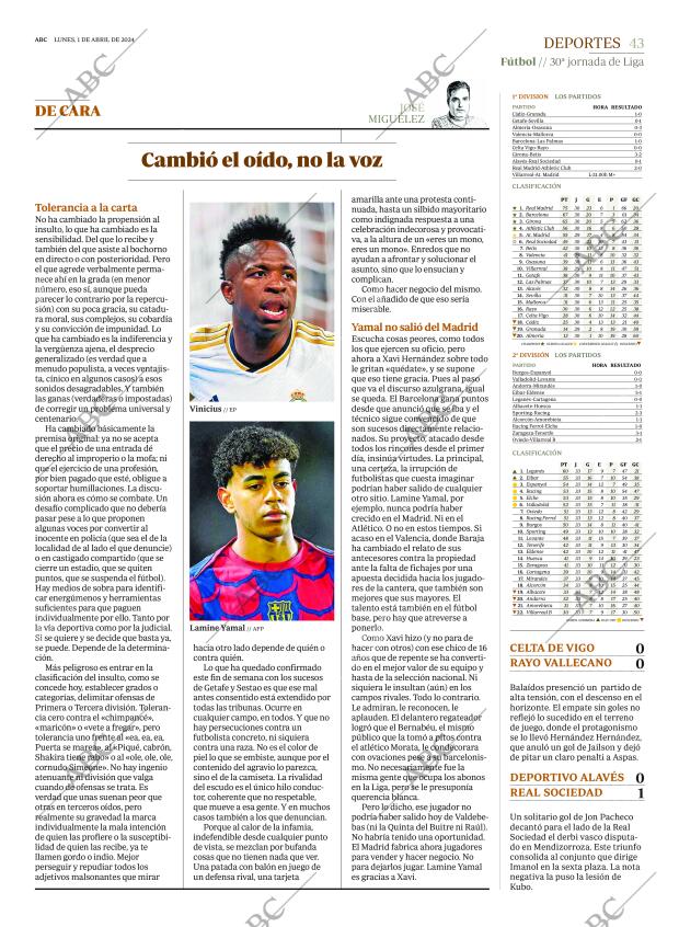 ABC MADRID 01-04-2024 página 43
