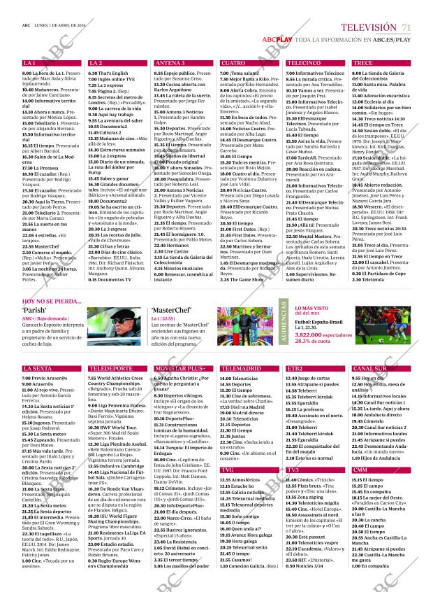 ABC MADRID 01-04-2024 página 71