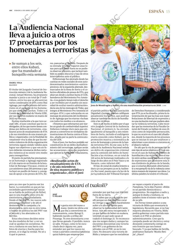 ABC MADRID 06-04-2024 página 15