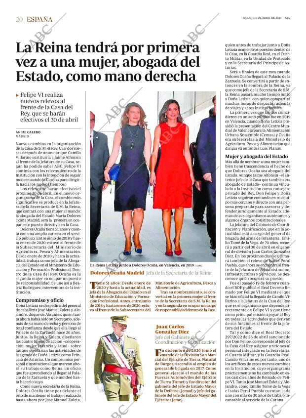 ABC MADRID 06-04-2024 página 20