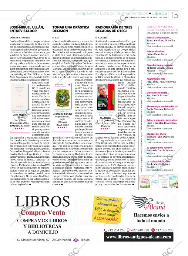 CULTURAL MADRID 13-04-2024 página 15