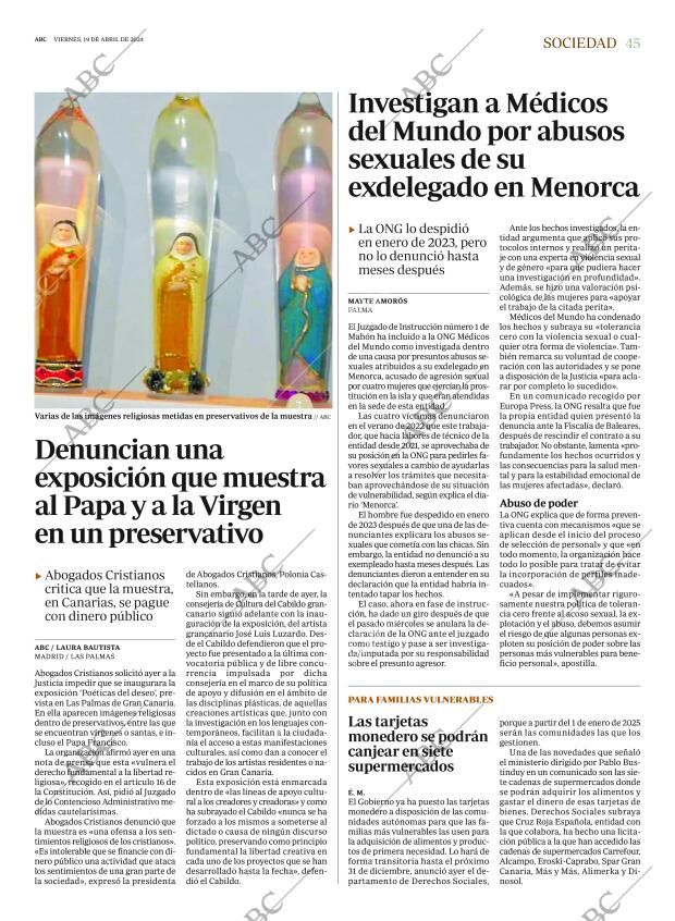 ABC CORDOBA 19-04-2024 página 45