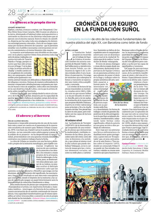 CULTURAL MADRID 20-04-2024 página 28