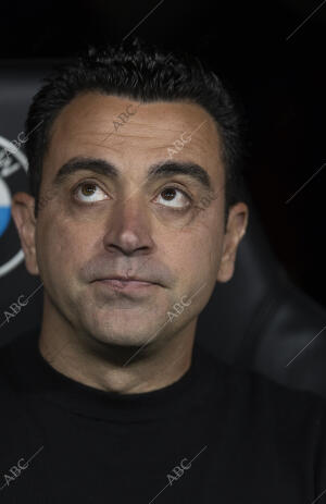 Partido de Liga disputado en el estadio Santiago Bernabéu entre el Real Madrid y...