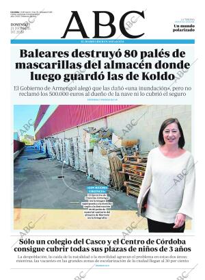 ABC CORDOBA 21-04-2024 página 1