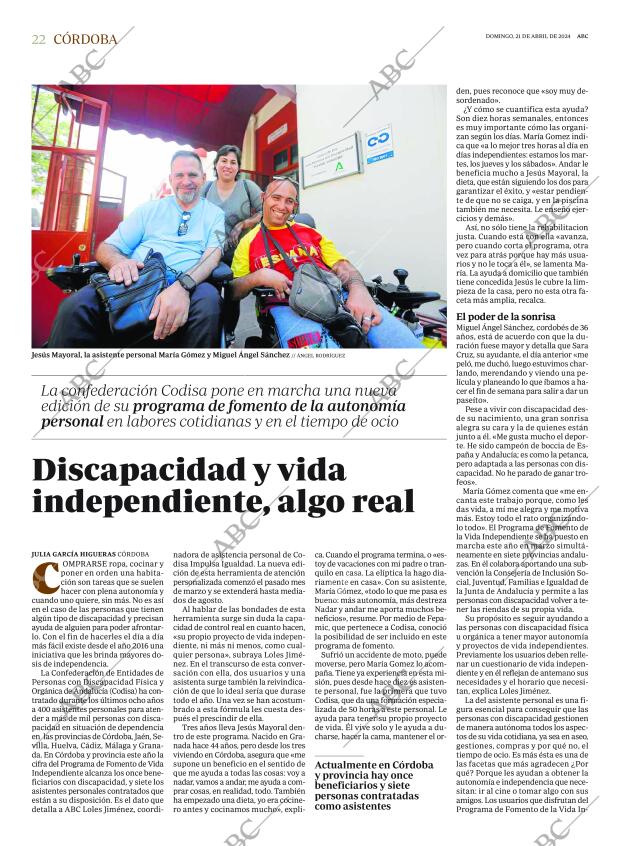 ABC CORDOBA 21-04-2024 página 22