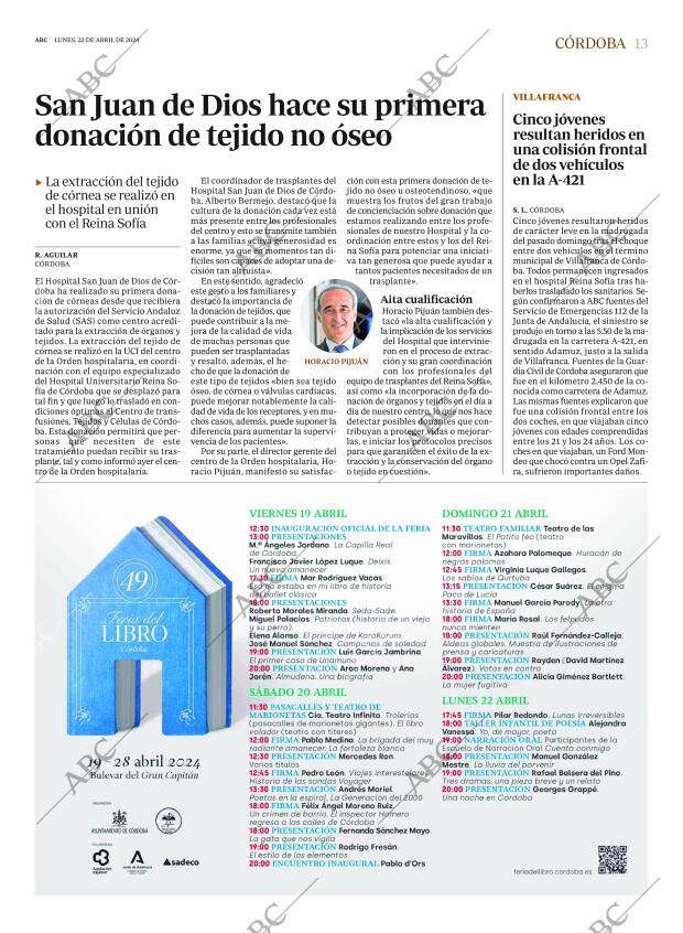 ABC CORDOBA 22-04-2024 página 13