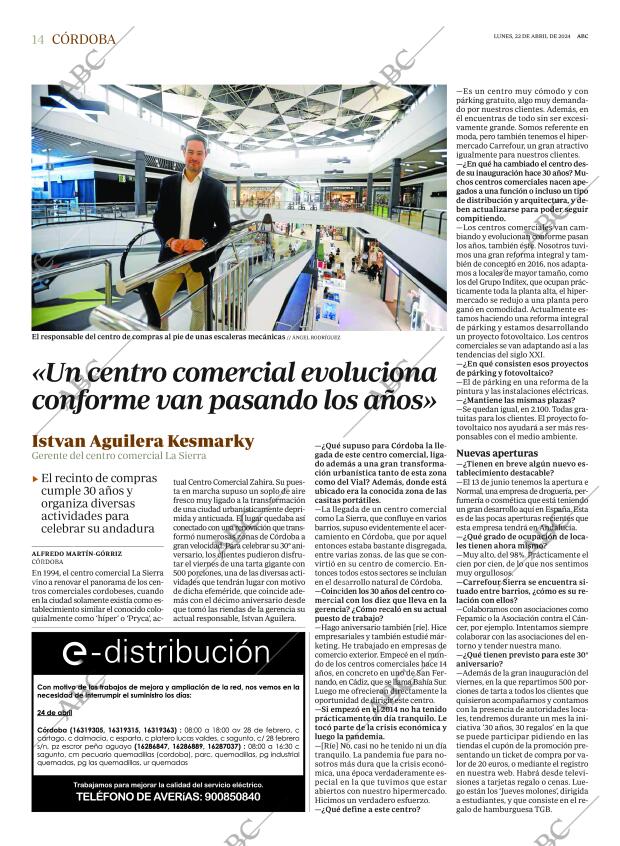 ABC CORDOBA 22-04-2024 página 14