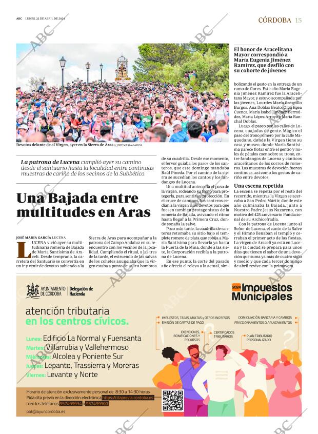 ABC CORDOBA 22-04-2024 página 15