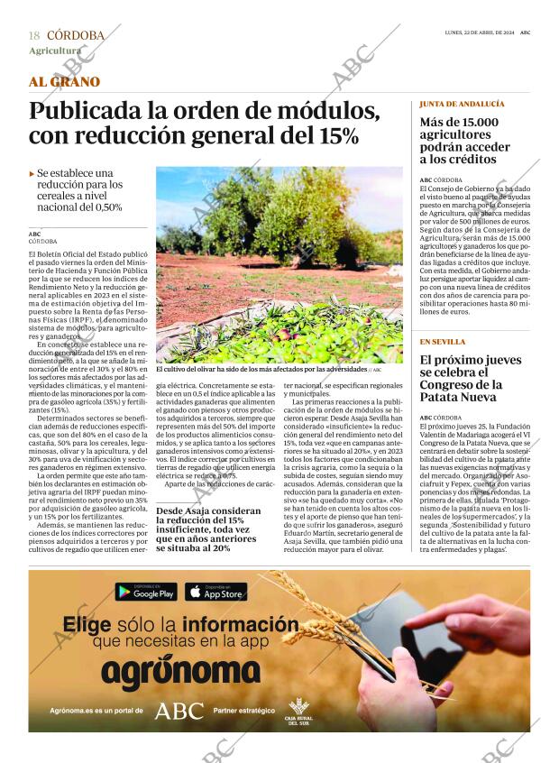 ABC CORDOBA 22-04-2024 página 18