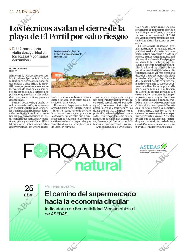 ABC CORDOBA 22-04-2024 página 22