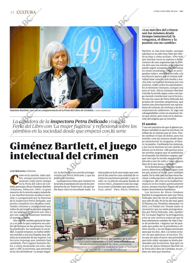 ABC CORDOBA 22-04-2024 página 44