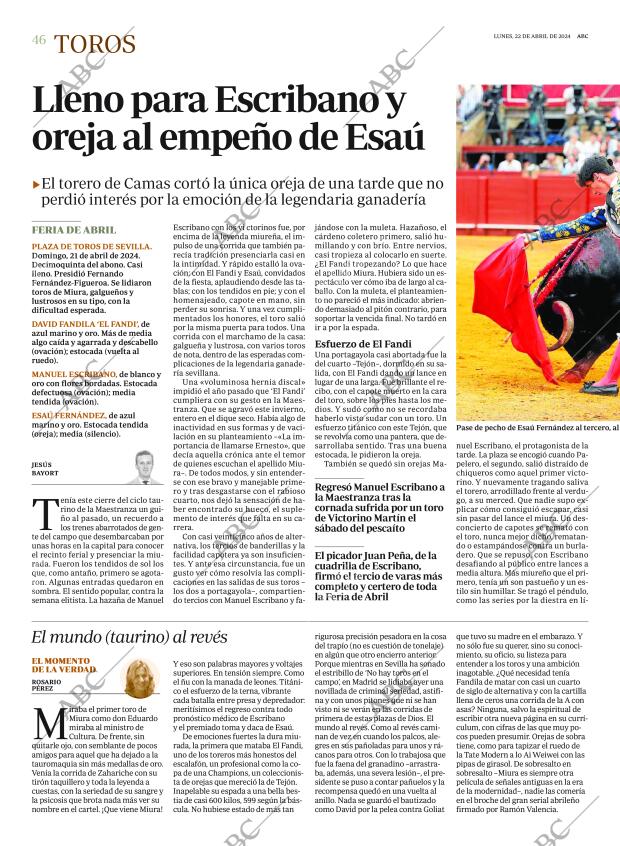 ABC CORDOBA 22-04-2024 página 46