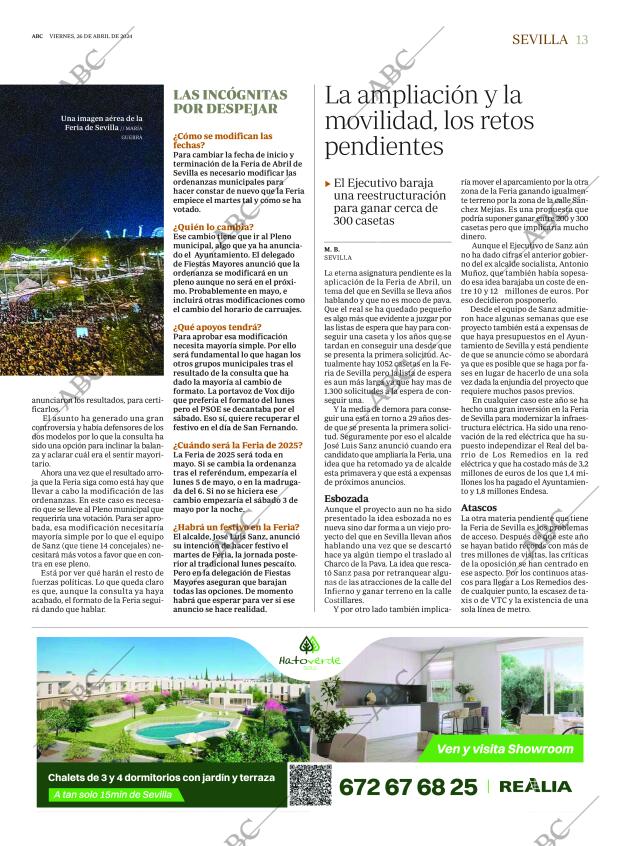 ABC SEVILLA 26-04-2024 página 13