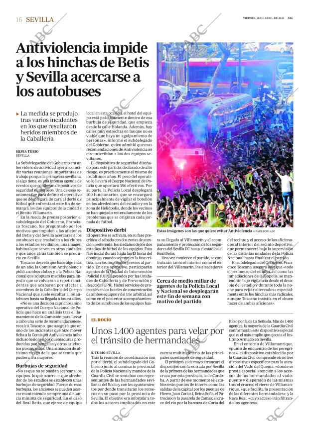 ABC SEVILLA 26-04-2024 página 16