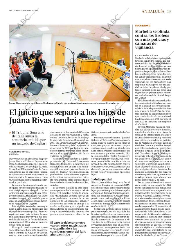 ABC SEVILLA 26-04-2024 página 29