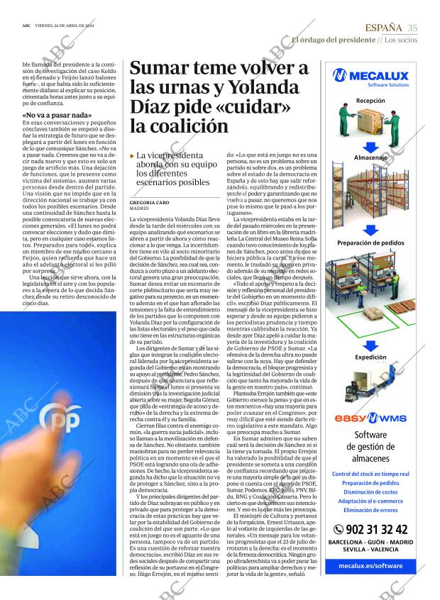 ABC SEVILLA 26-04-2024 página 35