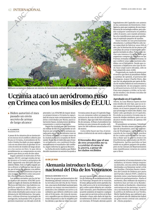 ABC SEVILLA 26-04-2024 página 42