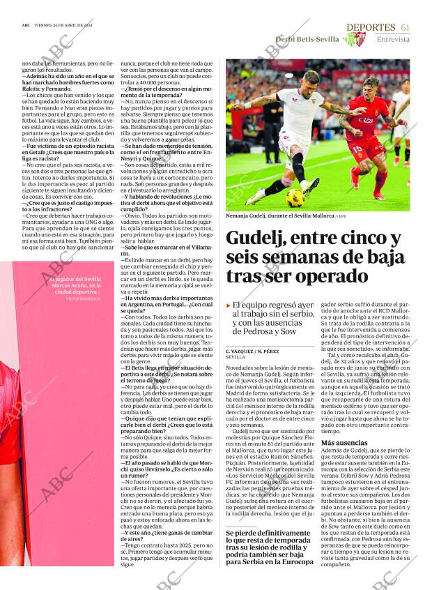 ABC SEVILLA 26-04-2024 página 61