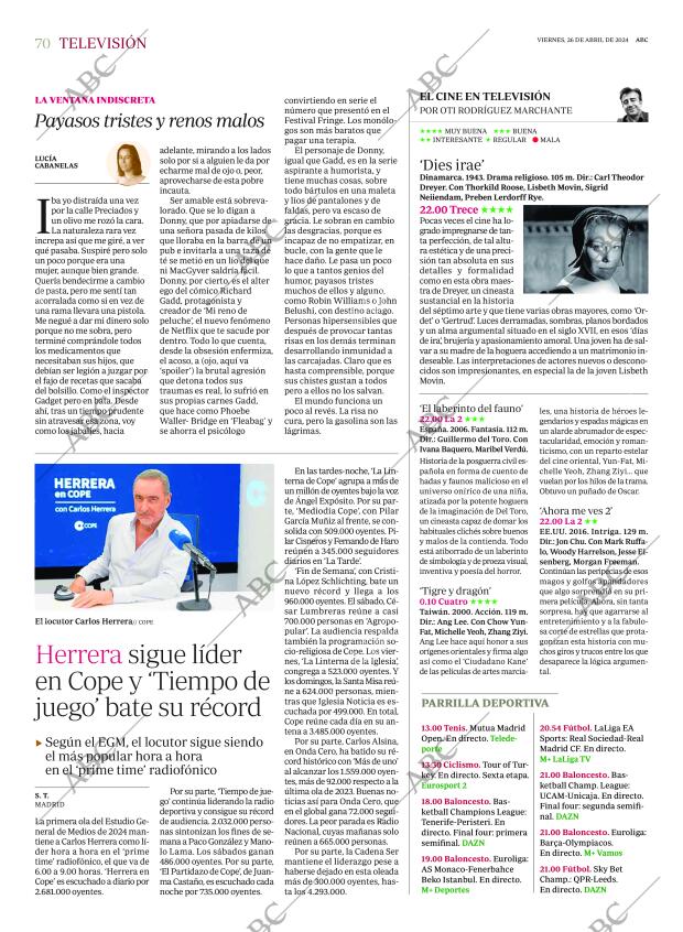 ABC SEVILLA 26-04-2024 página 70