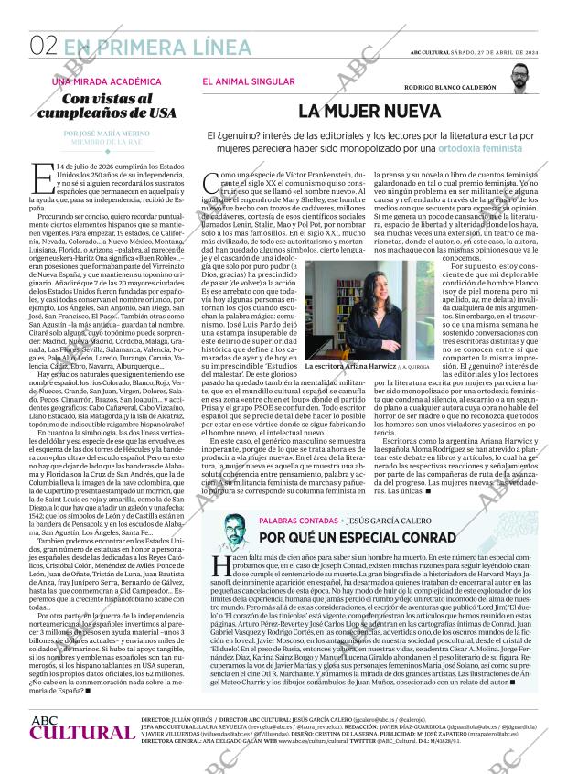 CULTURAL MADRID 27-04-2024 página 2