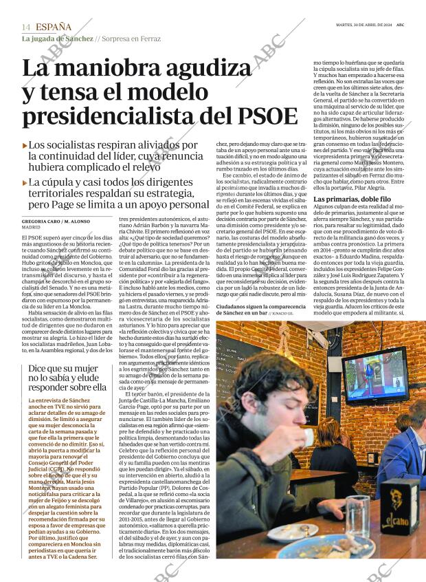 ABC MADRID 30-04-2024 página 14