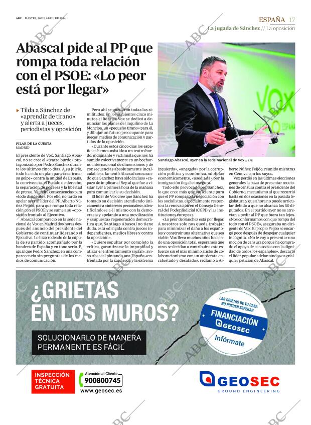 ABC MADRID 30-04-2024 página 17