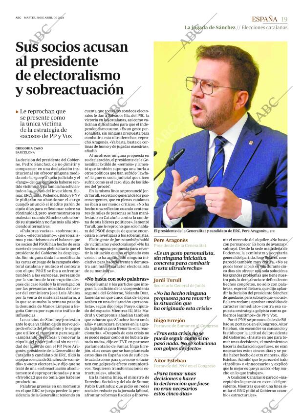 ABC MADRID 30-04-2024 página 19