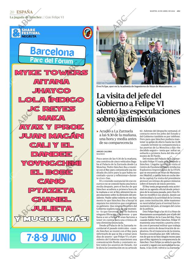 ABC MADRID 30-04-2024 página 20